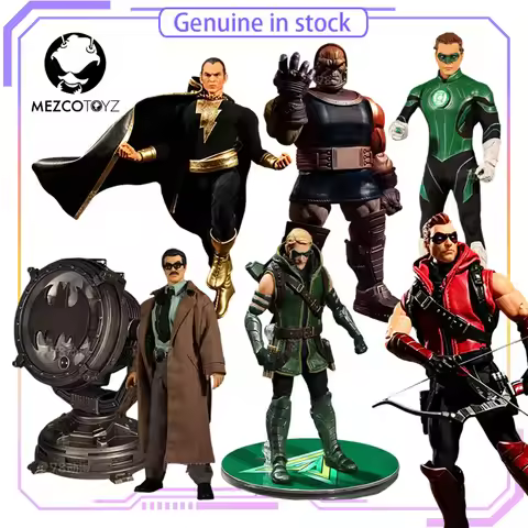 Mezco Original Red Arrow/Darkside/Black Adam/Captain Gordon- Comics [1/12 Collective Series】 Rare Cl