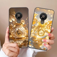 Plastic case for NOKIA 3.4/ 8210 4G printed with lotus, parents, and fortune PHU QUI