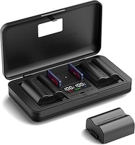 CGA-S006/S006A/S006E DMW-BMA7 (1500mA) Camera Battery Multifunctional Charger Set (Including Two Bat