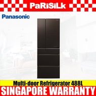 Panasonic NR-F603GT-TS Multi-door Refrigerator 488L