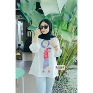 Bu Sogan premium blouse/Brocade blouse/Brocade batik blouse/Brocade batik blouse/Work batik blouse