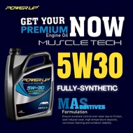 FAST SHIPPING / 5W30 / Car / Engine Oil / Muscle Tech / Fully-Synthetic / MAS FORMULA 4L / POWERUP / Petrol / Diesel