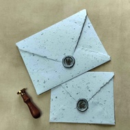 Handmade Envelope C5 Oreo – Vintage & Unique, Recycled Paper