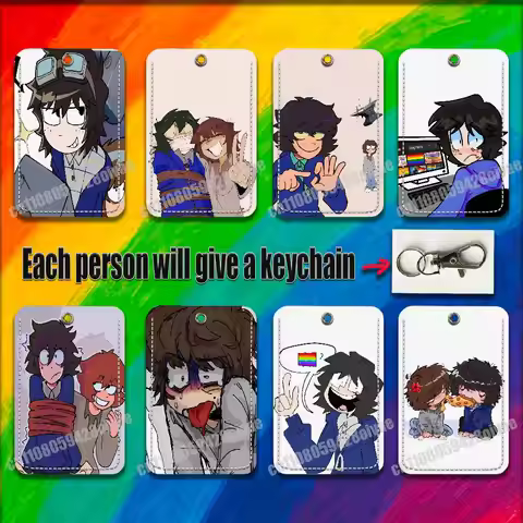 Will Mike Onewheatmark B-Byler For ID Clips Credit Bank Bag Bus Meal Card Holder Cover Pocket Decora