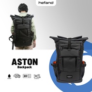Hefand - Aston Men's Backpack Laptop Backpack Outdoor Travel Bag for Men Waterproof Travel Laptop Ba