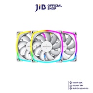 CASE FAN (พัดลมเคส) MONTECH AX120 PWM - 3 IN 1 PACK WITH FAN HUB (WHITE)