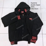 Hoodie import second #27 double Zipper