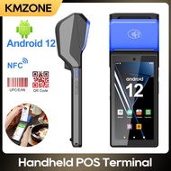  Android 12 4G Handheld POS Terminal With 58mm Thermal Printer NFC Reader or 1D 2D Scanner Mobile D