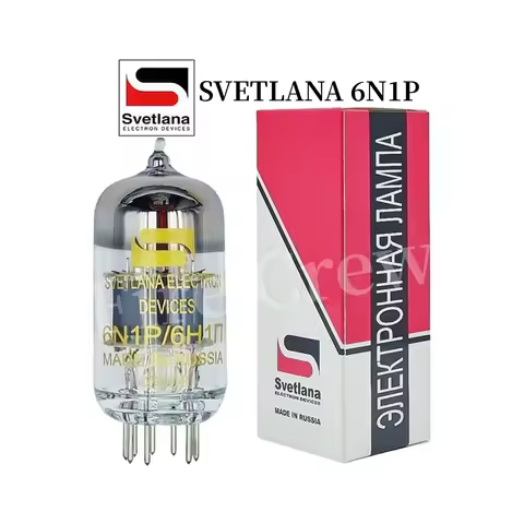 Svetlana 6N1-P 6N1P Vacuum Tube Upgrade 6N1 ECC85 6H1N HIFI Audio Valve Electronic Tube Amplifier Di