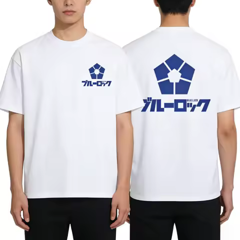 2026 Summer T-shirt BLUE LOCK Neutral Anime Short Sleeve Isagi Yoichi Bachira Meguru BLUE LOCK Carto