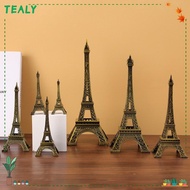 TEALY Eiffel Tower Model, Bronze Metal Eiffel Tower Statue, High-Quality Exquisite Design 7 Sizes wi