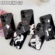 HP SENJACASE SOFTCASE GLASS TYPE 0PP0 RENO 13F NEWEST - Silicone - Glossy Case - Casing - - Latest -