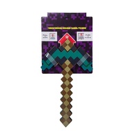 Minecraft Diamond Sword Glowing Sword Pickaxe Transformable Weapon Toy Game Peripheral Diamond Sword