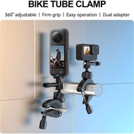 TELESIN Bike Handlebar Tube Clamp Lightweight Mount 360 Rotary Clamp - TE-HBM-004 [ IK F Store ]