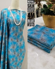 READY STOK KAIN PASANG ROYAL SILK EXCLUSIVE EXCLUSIVE CORAK ABSTRAK