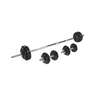 Berwyn Dumbbell Set 50 Kg 3 Pcs - Black