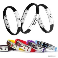 Twelve Constellation Titanium Steel Bracelet 12 Couple Evil South Delivery Store [0308B]