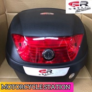 GR RACING 28L Monolock Rear Box by Espada Motorcycle Top Rear Case Givi Design