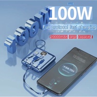 100w fast charging 20000 mAh powerbank