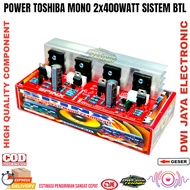 Power BTL 2x400 Watt Plus Final Thosiba 5200 Spink
