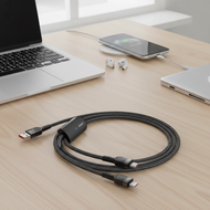 Essager 3 in 1 66W Micro Type C USB Charger Cable for iPhone 13 12 Pro Max Mobile