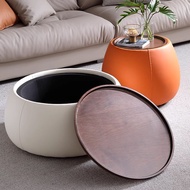 D52 Round Coffee Table Tea Table Tea Bowl-Shaped Tea Table Storage Tea Table Small Tea Table Sofa Si