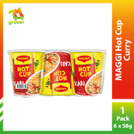 Maggi Hot Cup Curry (6 x 58g)