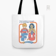 Todays Problems Canvas Tote Bag