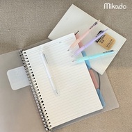 LANGUO Loose Leaf Binder B5 Grid Pages Grid note Binder/