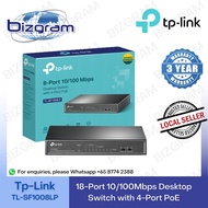 Tp-Link TL-SF1008LP 8-Port 10/100Mbps Desktop Switch with 4-Port PoE