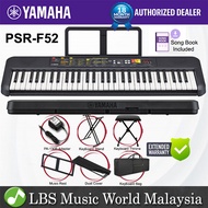 Yamaha PSR-F52 Electronic Portable Keyboard Intermediate Piano Package (PSRF52 PSR F52)