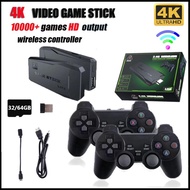 GAME STICK M8 CONSOLE WIRELESS 10.000 RETRO VIDEO GAMES HDMI TV TERMURAH