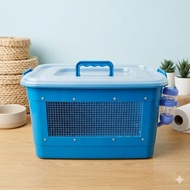 18L Hamster Bin Cage with Water Bottle 80ml Quality Bin Cage