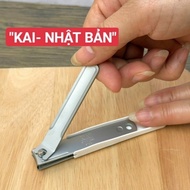 [KAI JAPAN] KAI 8cm Premium Stainless Steel Nail Clipper, Sharp, Stainless, Cuts Smoothly, Doesn't S