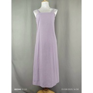 3A106 Long Dress Spaghetti Strap Cafe Casual Second Hand