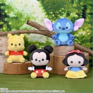 《一隻價》日本SEGA景品已絕版Q版迪士尼系列小熊維尼 米奇老鼠 史迪仔 白雪公主中公仔