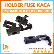 5x20mm Black PCB Fuse Holder Black Fuse Holder 5x20 mm Fuse glass tube