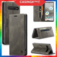 Google Pixel 7 Pro Case Flip Leather Phone Cover For Google Pixel7 Case Luxury Magnetic Flip Wallet 
