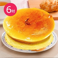 【樂活e棧】每一口都是幸福的延伸！ 5/3~5/9出貨-就是單純乳酪蛋糕6吋x1顆(生日蛋糕 母親節蛋糕)