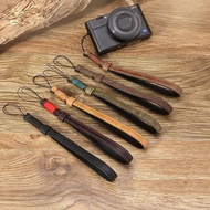 Original Genuine Leather Digital Camera Wrist Hand Strap Grip Strap Fashion DSLR Wrist Lanyard For S