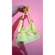 Preloved Imokey Bag Parachute Bag Yellow Lemon Yellow Waterproof
