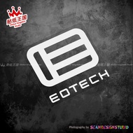 Suitable for EOTech Water Elastic Tactical Sight Decoration Sticker Car Motorcycle Waterproof Reflec