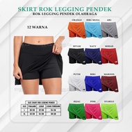 PREMIUM SHORT LEGGINGS FOR WOMEN'S SPORTS FITNESS GYM BASKETBALL SKIRT SHORT LEGGINGS SPORTY