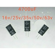 4700uF(16v/25v/35v/50v/63v) Electrolytic Capacitor
