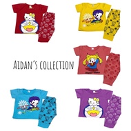 Girls' Playset girls' Three-Quarter Shirt and Pants Set (7-7 Years)