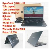 DynaBook CS40L-HBThin Laptop10th Generation