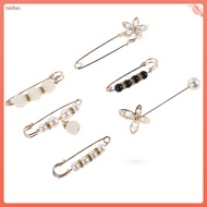 📎 6Pcs Adjustable Waist Cinch Clip Set for Clothes Use - Pearl and Rhinestone Multi Color Waist Tigh