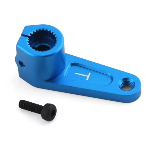 Aluminum Alloy 25T Steering Servo Arm for Tamiya TT01/TT02/XV02 (42248), Heightened Servo Link RC Ca