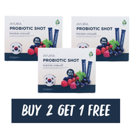Ayura Probiotic Shot Mix Berry อยุรา โปรไบโอติกช็อต 30g (30 ซอง/กล่อง)