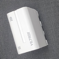 VILTROX NP-F970 鋰離子電池 1 入 (6600mAh),適用於 Sony NP-F550 F570 F750 F770 F950 F960 F970,相容於 LED 燈/顯示器/環形燈